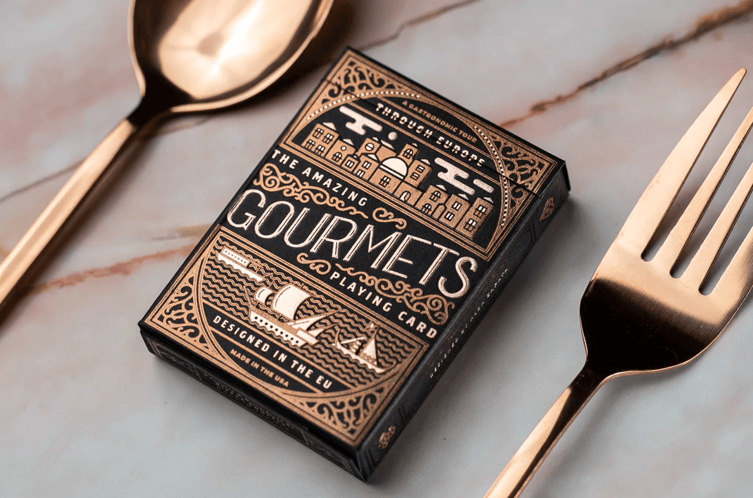 Gourmet Playing Cards Playing Cards by Riffle Shuffle Playing Card Company