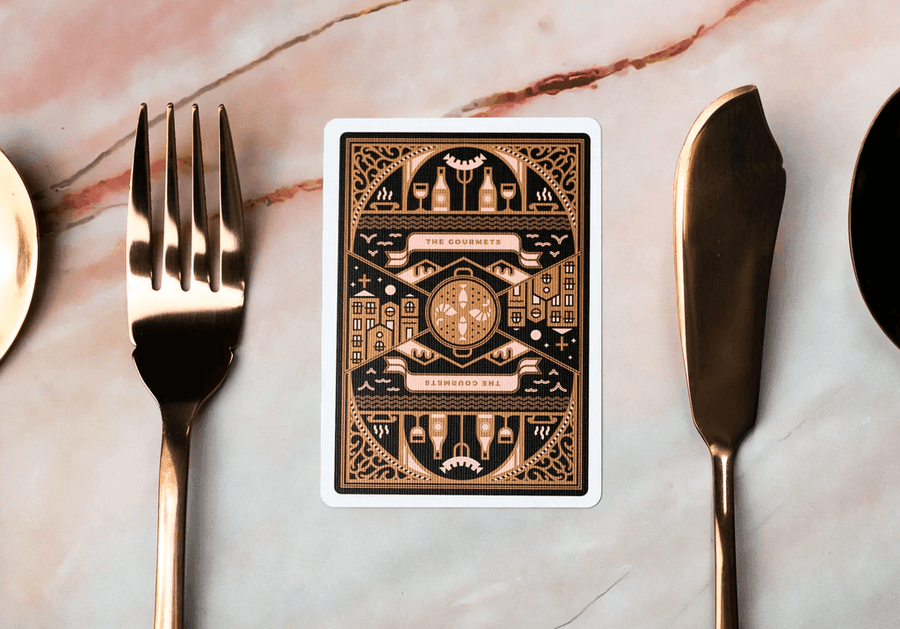Gourmet Playing Cards Playing Cards by Riffle Shuffle Playing Card Company