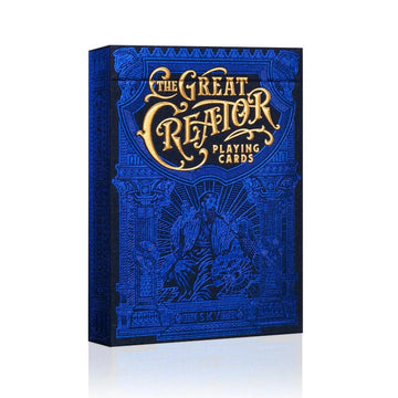 The Great Creator Sky Edition Playing Cards by Riffle Shuffle Playing Card Company