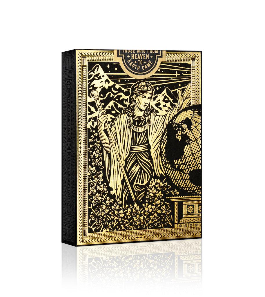 The Great Creator Gold Collector's Edition Playing Cards by Riffle Shuffle Playing Card Company