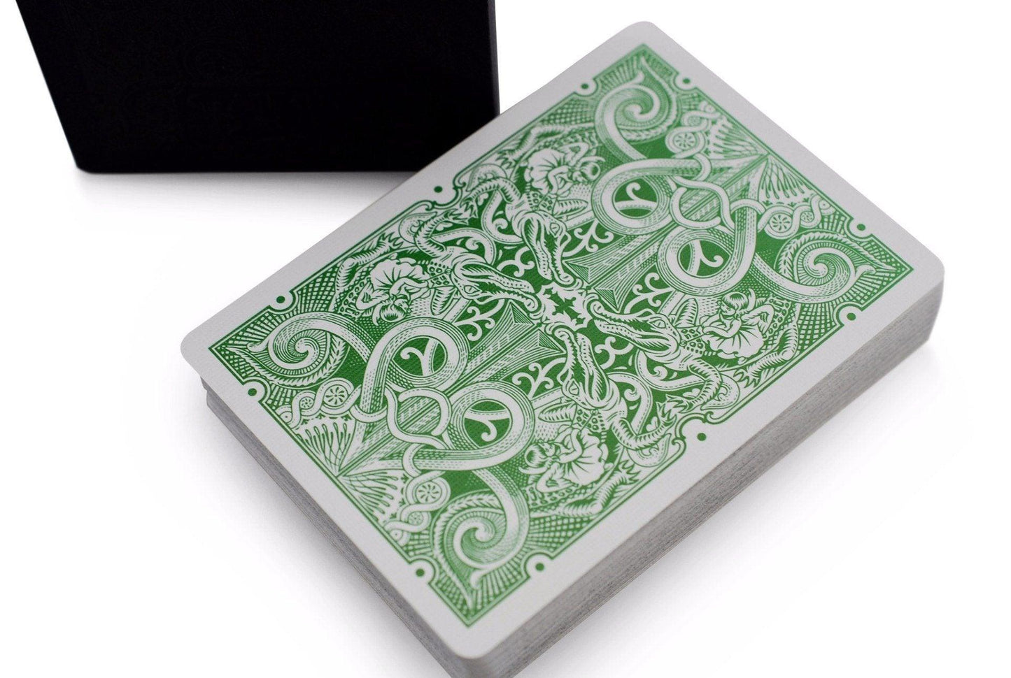 Green Gatorbacks Playing Cards by David Blaine