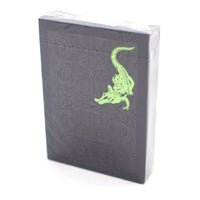 Green Gatorbacks-RarePlayingCards.com – Rare Playing Cards