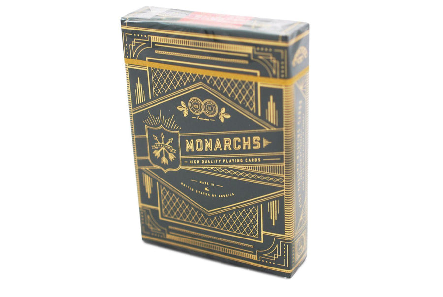 Green Monarchs Playing Cards by Theory11