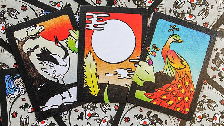 Hanami Hanafuda Playing Cards by Legends Playing Card Co.