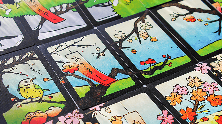 Hanami Hanafuda Playing Cards by Legends Playing Card Co.