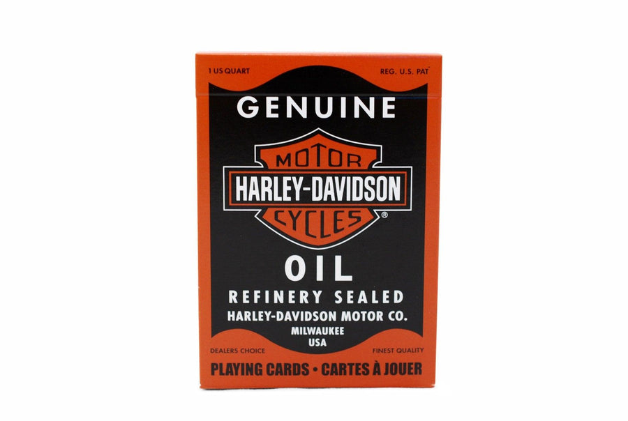 Harley Davidson® Oil Playing Cards by US Playing Card Co.