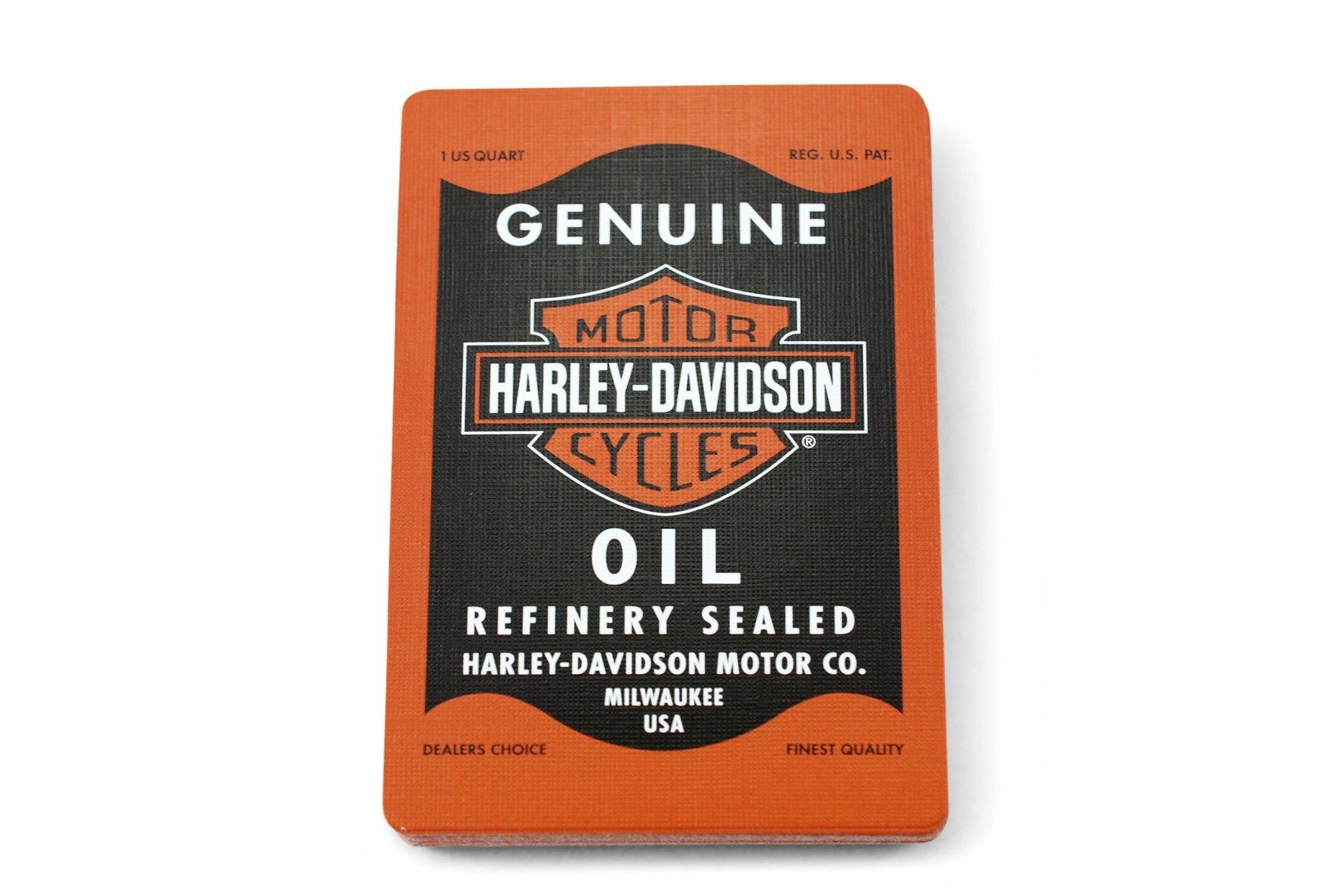 Harley Davidson® Oil Playing Cards by US Playing Card Co.