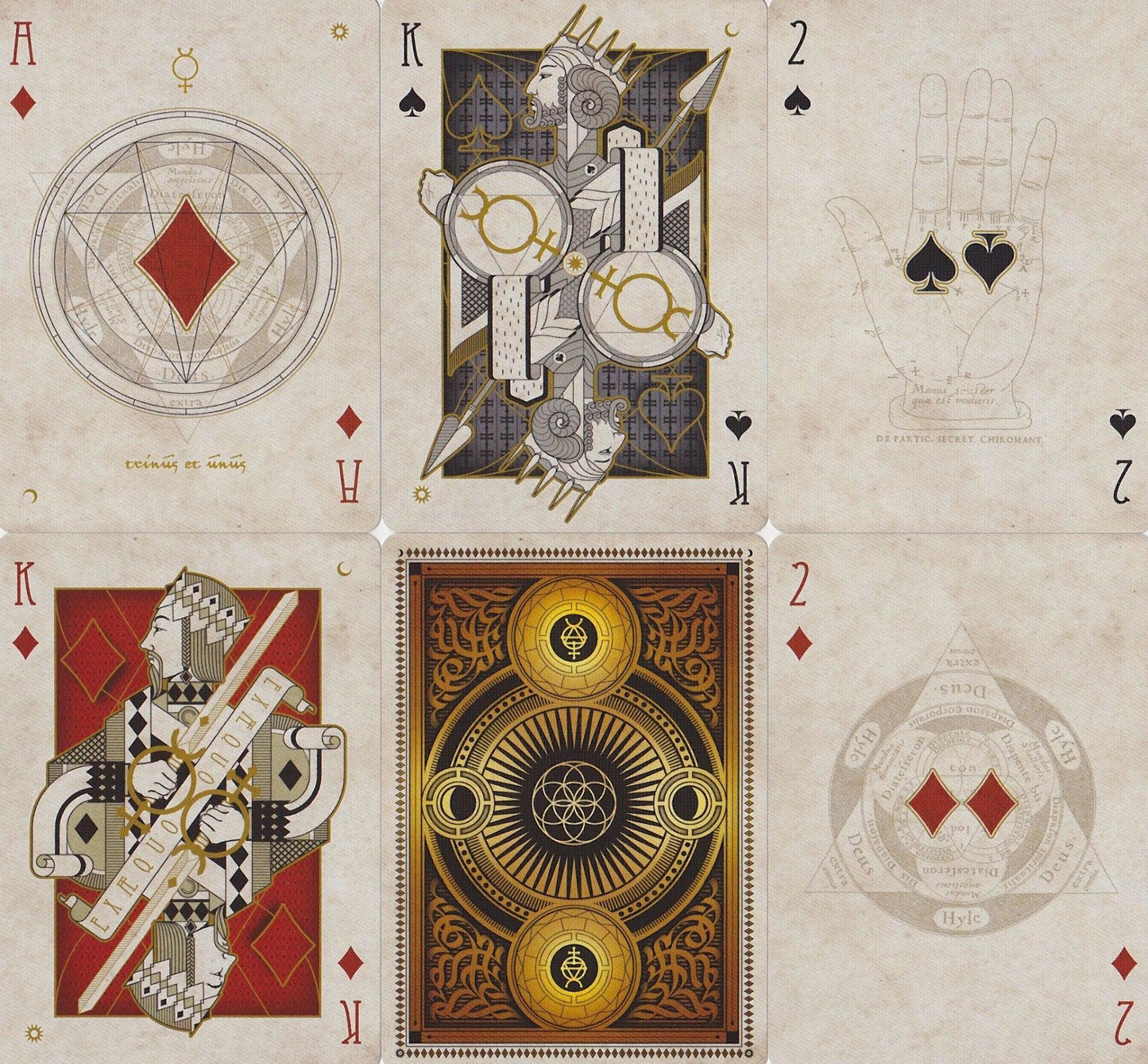 Heretic Noctis Playing Cards by Stockholm 17