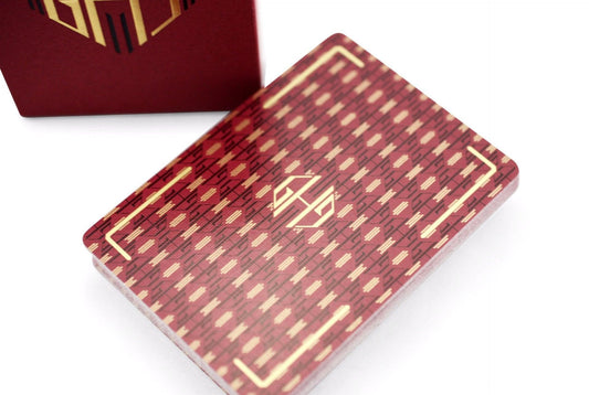 Hollingworths, Burgundy Ed. 2015 Edition* Playing Cards by Dan & Dave