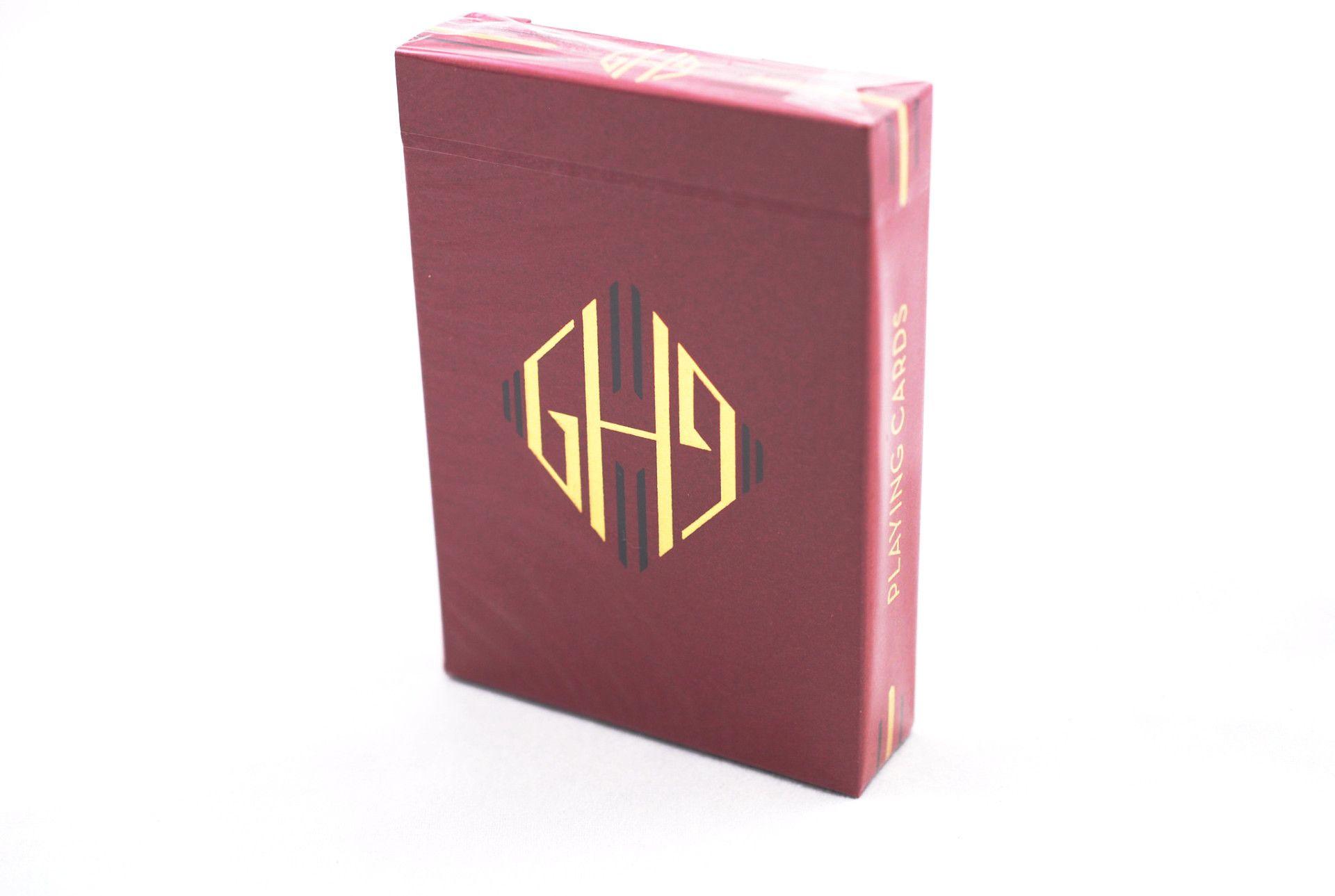 Hollingworths, Burgundy Ed. 2015 Edition* Playing Cards by Dan & Dave