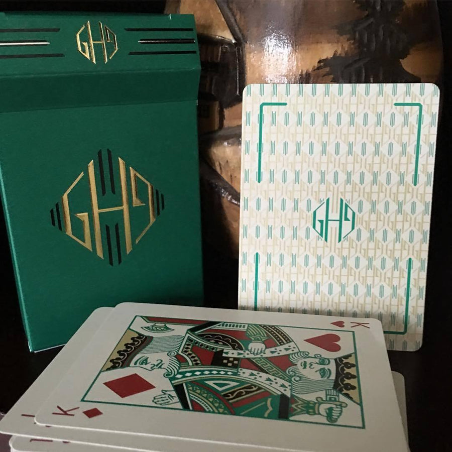 Hollingworths, Emerald Ed. Playing Cards by Dan & Dave