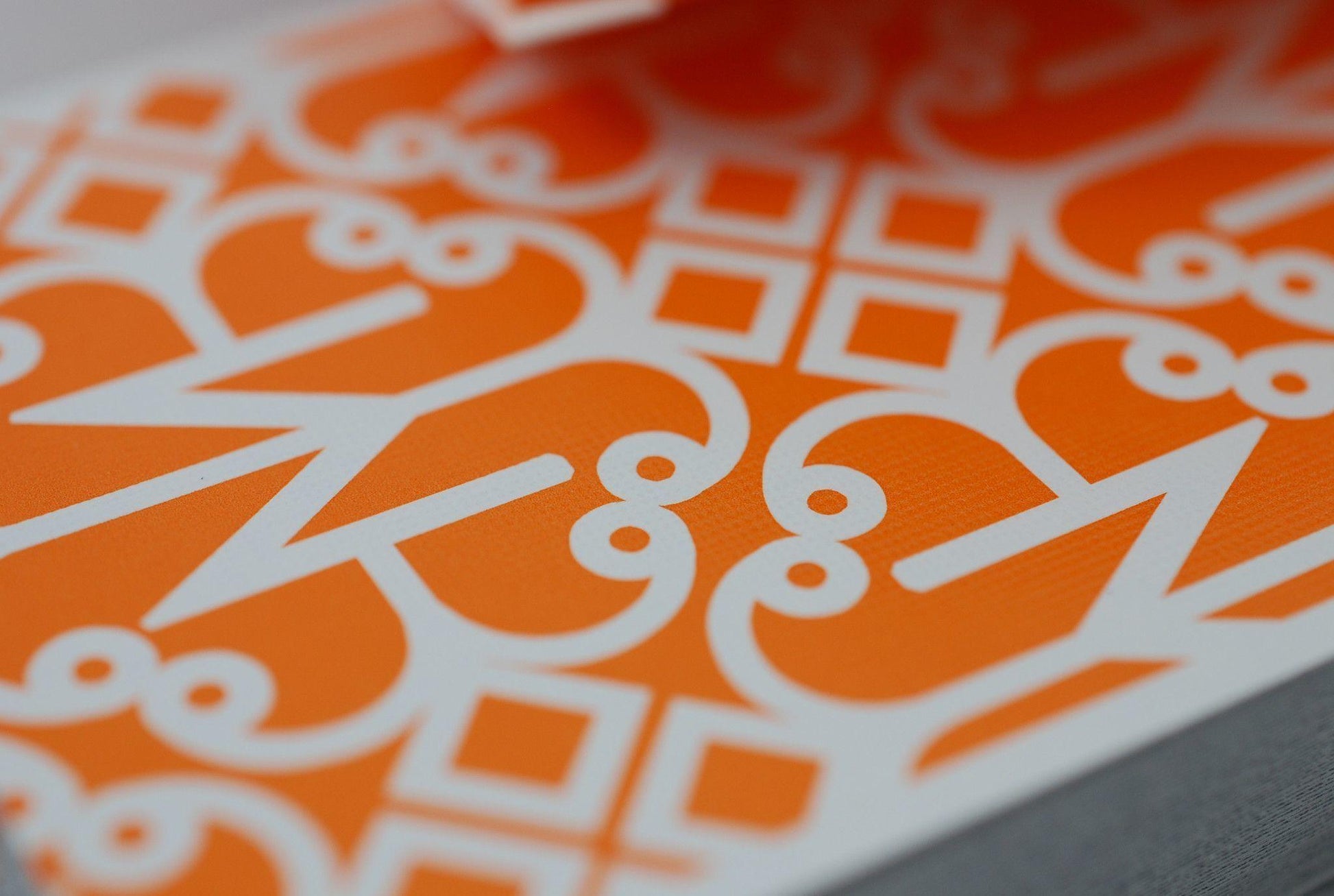Hustlers Orange Limited Playing Cards by Ellusionist