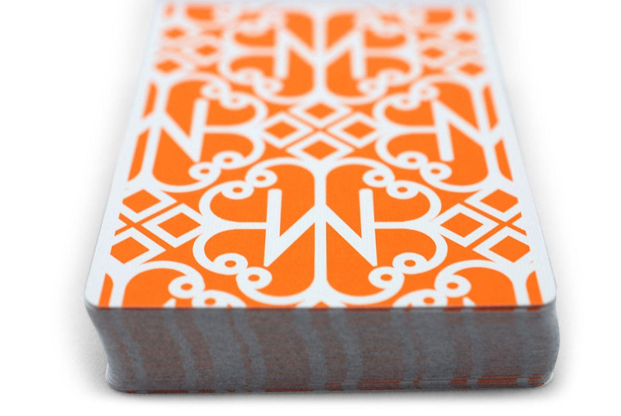 Hustlers Orange Limited Playing Cards by Ellusionist