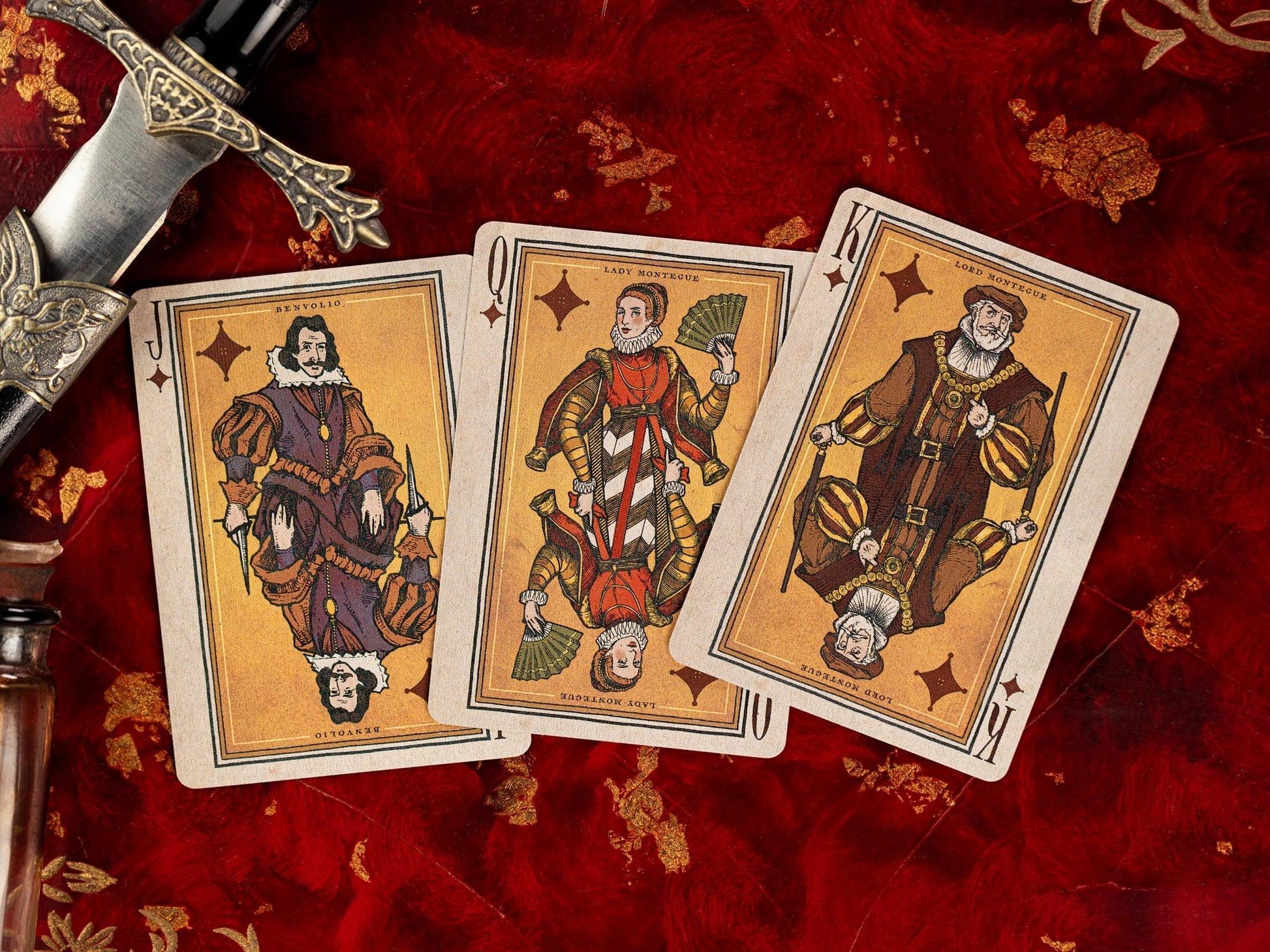 Romeo & Juliet Playing Cards Playing Cards by Kings Wild Project