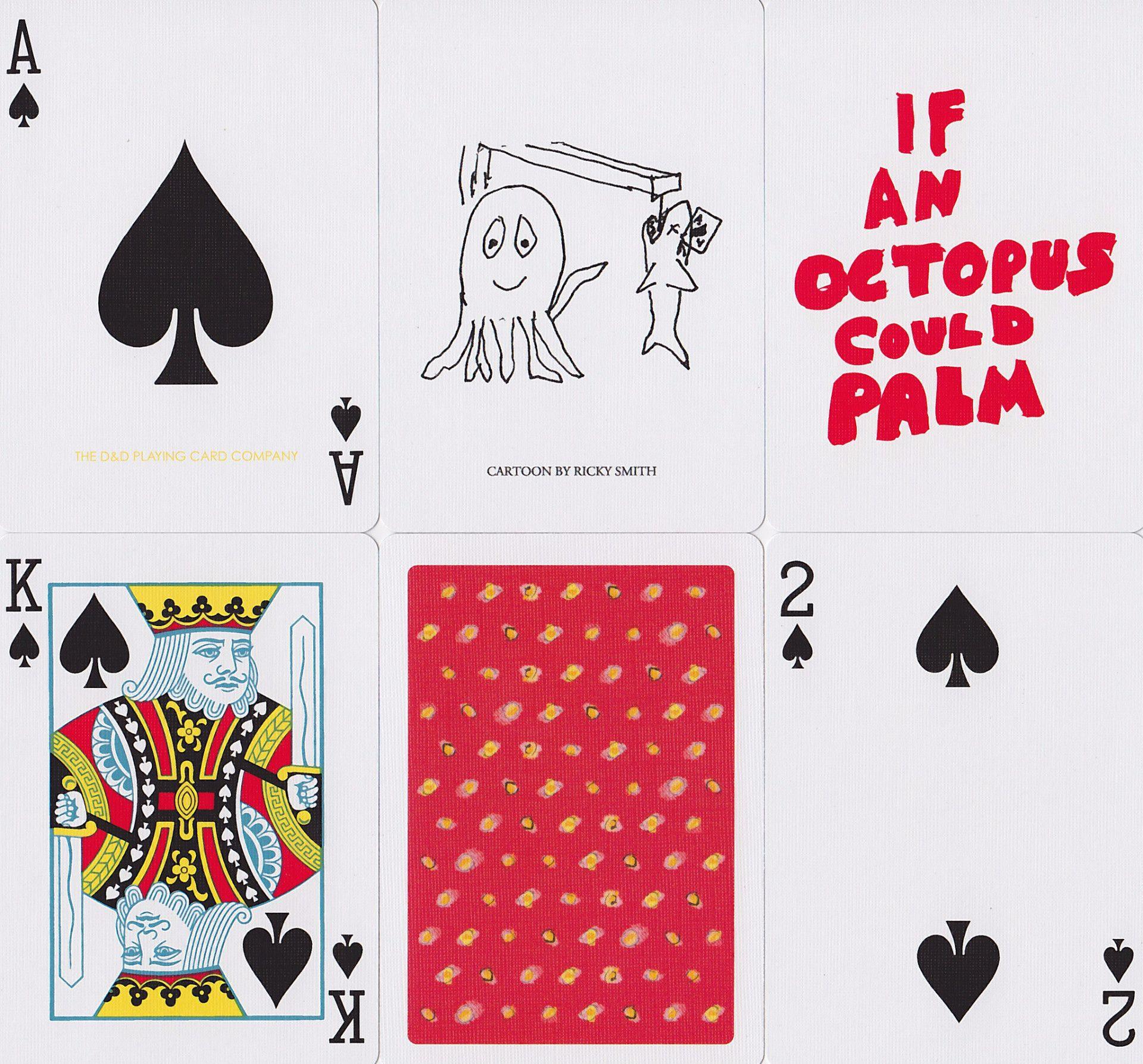 If an Octopus Could Palm-RarePlayingCards.com – Rare Playing Cards