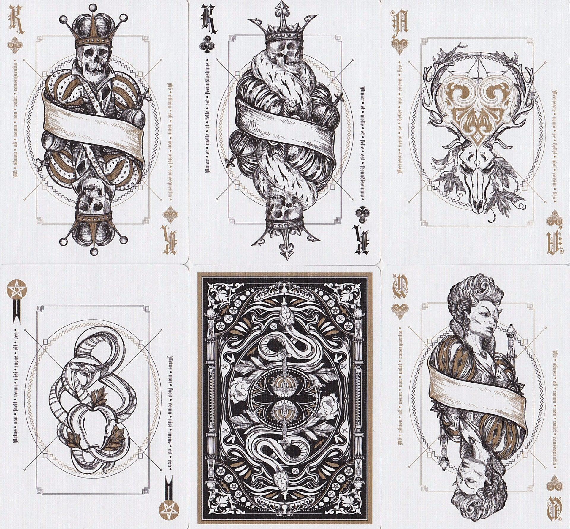 Indictus Playing Cards by Noir Arts