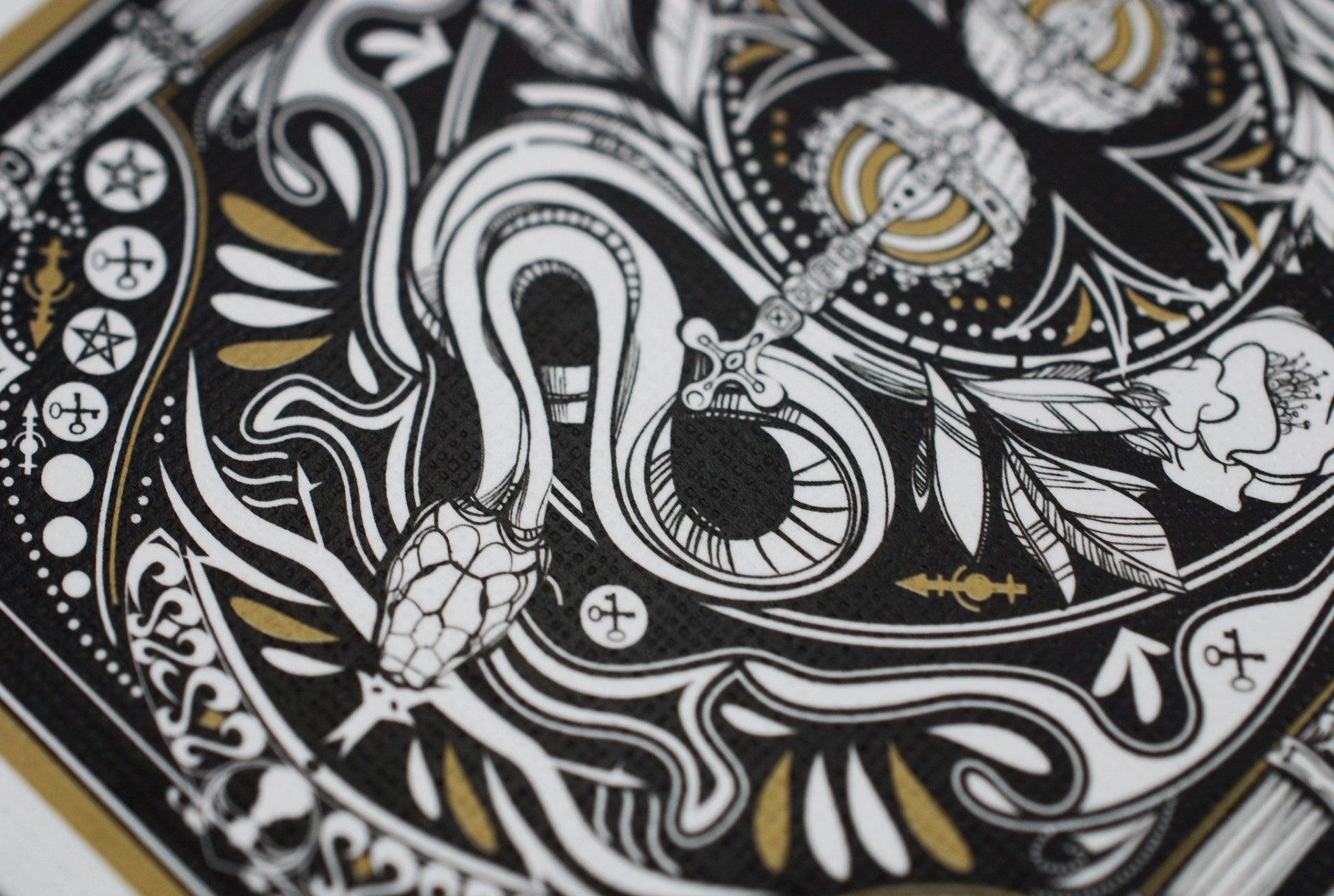 Indictus Playing Cards by Noir Arts