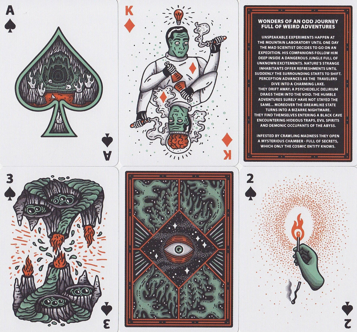 Into the Weird Playing Cards by Art of Play