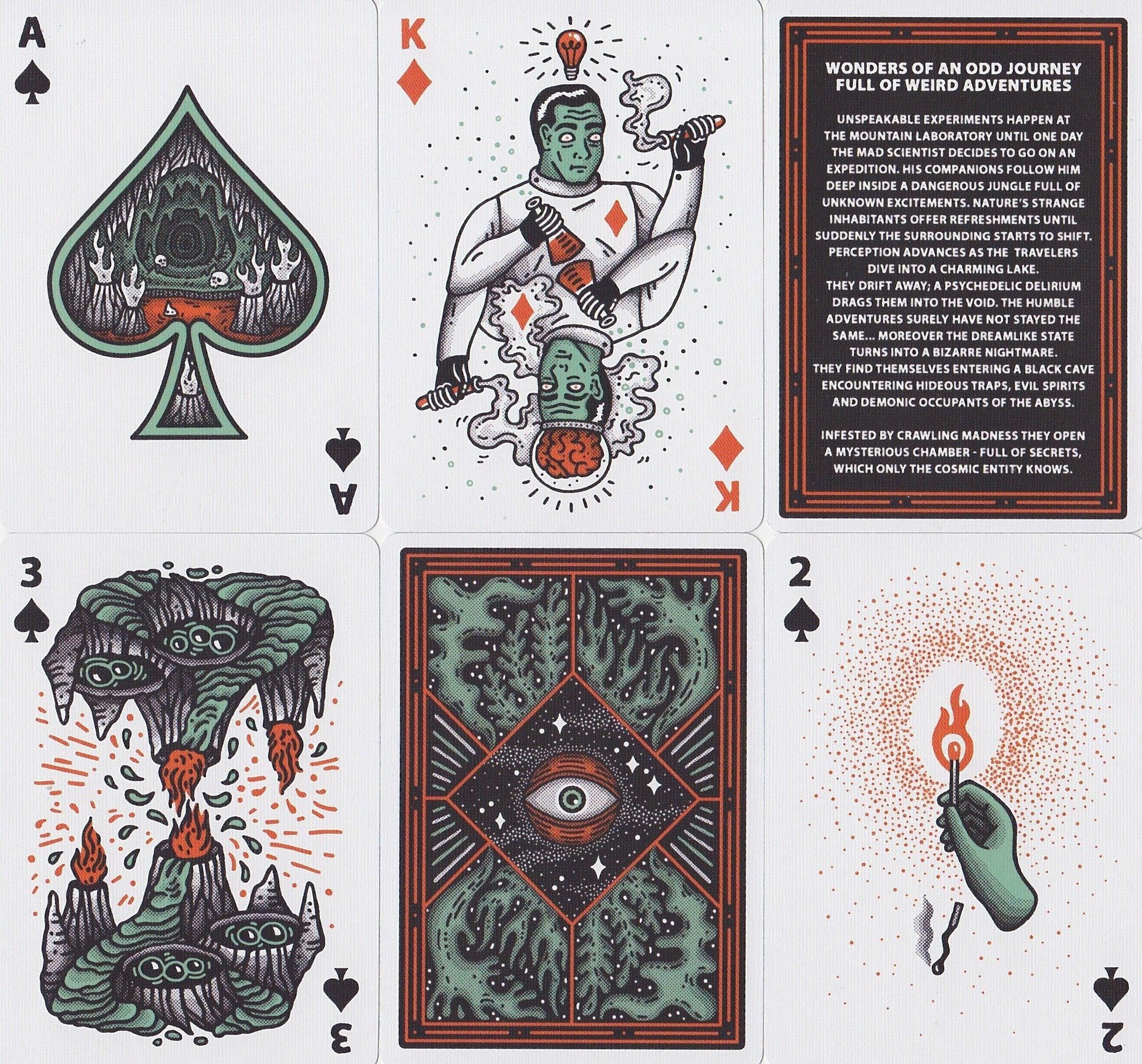 Into the Weird Playing Cards by Art of Play