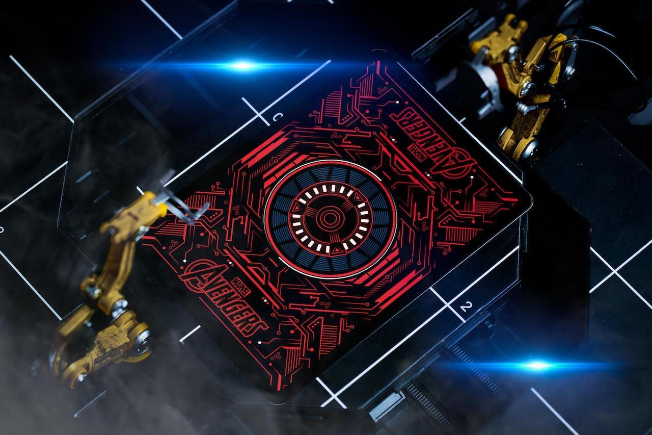 Iron Man Mark 85 Playing Cards Playing Cards by Card Mafia