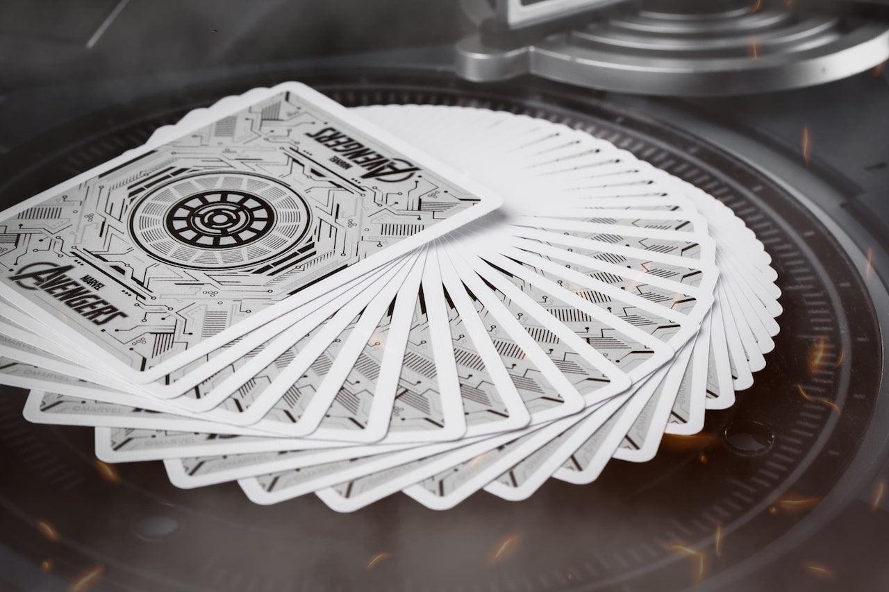 Iron Man MK 1 Playing Cards by Card Mafia – Rare Playing Cards
