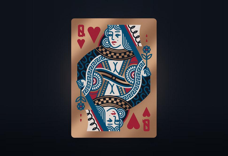 Egoism Ivory Playing Cards Playing Cards by Thirdway Industries