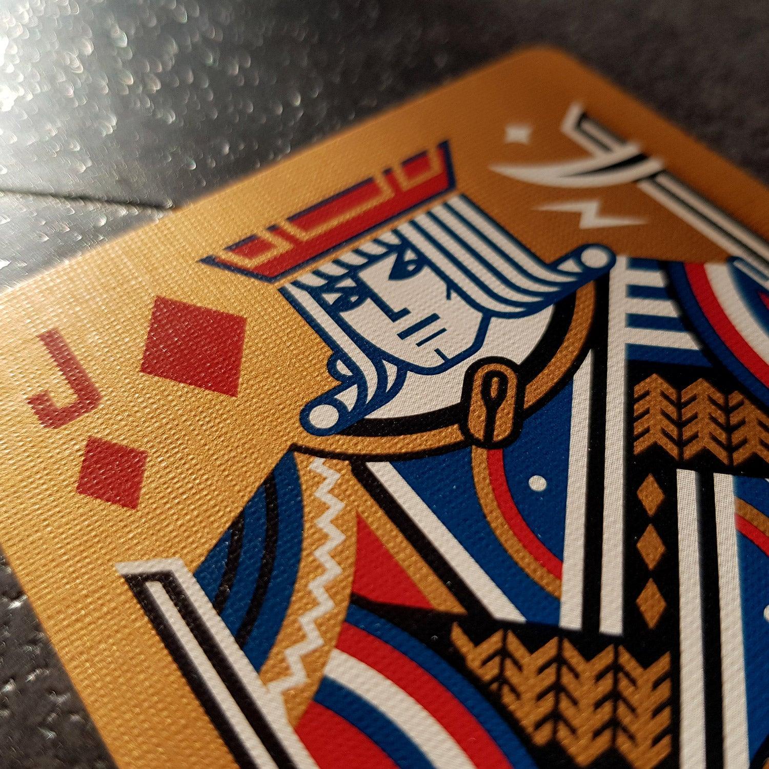 Egoism Ivory Playing Cards Playing Cards by Thirdway Industries