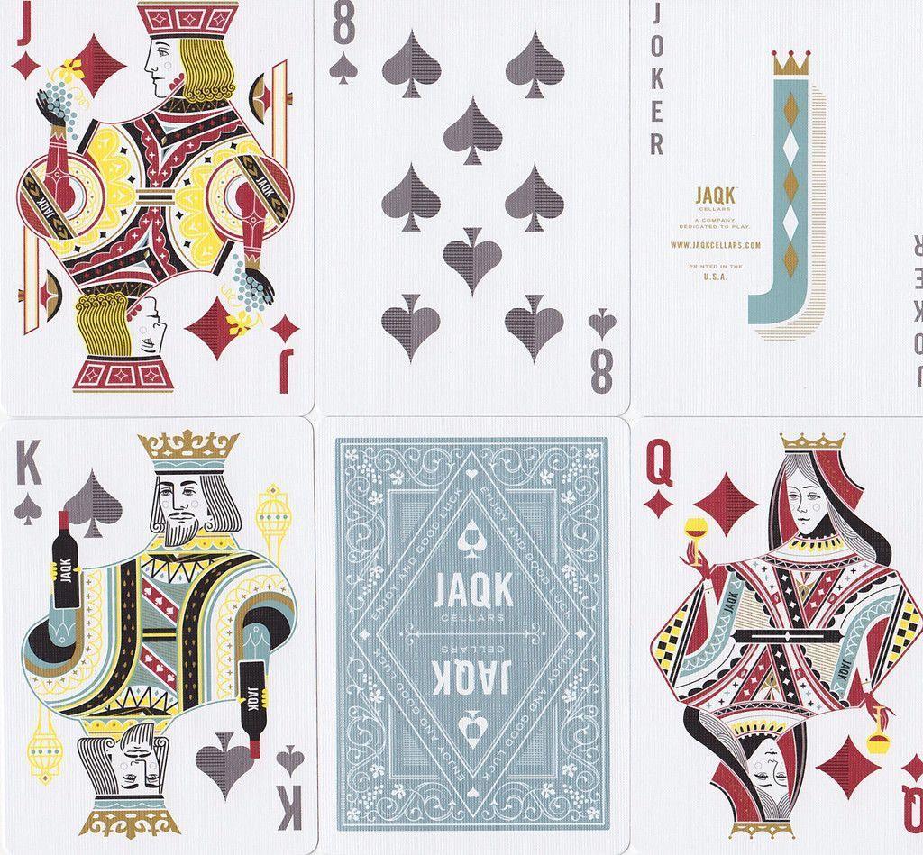 JAQK Cellars Playing Cards by Theory11