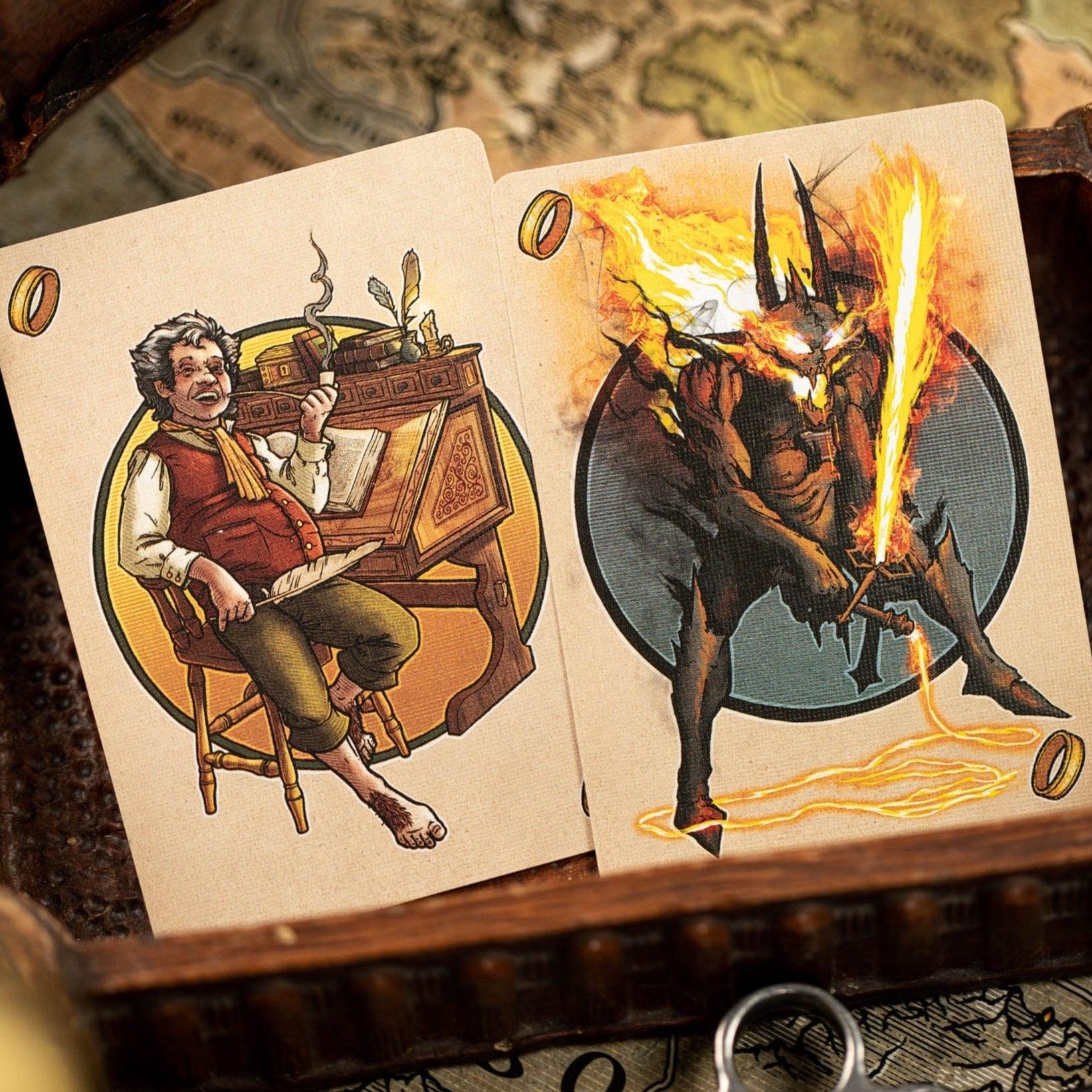 The Fellowship Of The Ring - LOTR Playing Cards by Kings Wild Project Rare Playing Cards The Fellowship Of The Ring - LOTR Playing Cards by Kings Wild Project Rare Playing Cards
