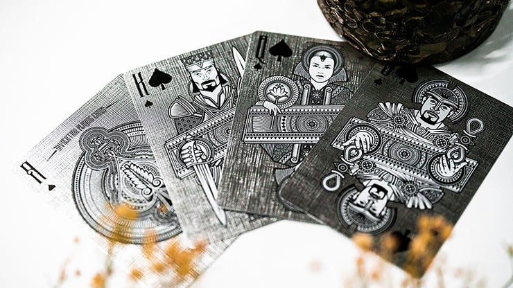 Invocation Platinum Playing Cards by Kings Wild Project Playing Cards by Kings Wild Project