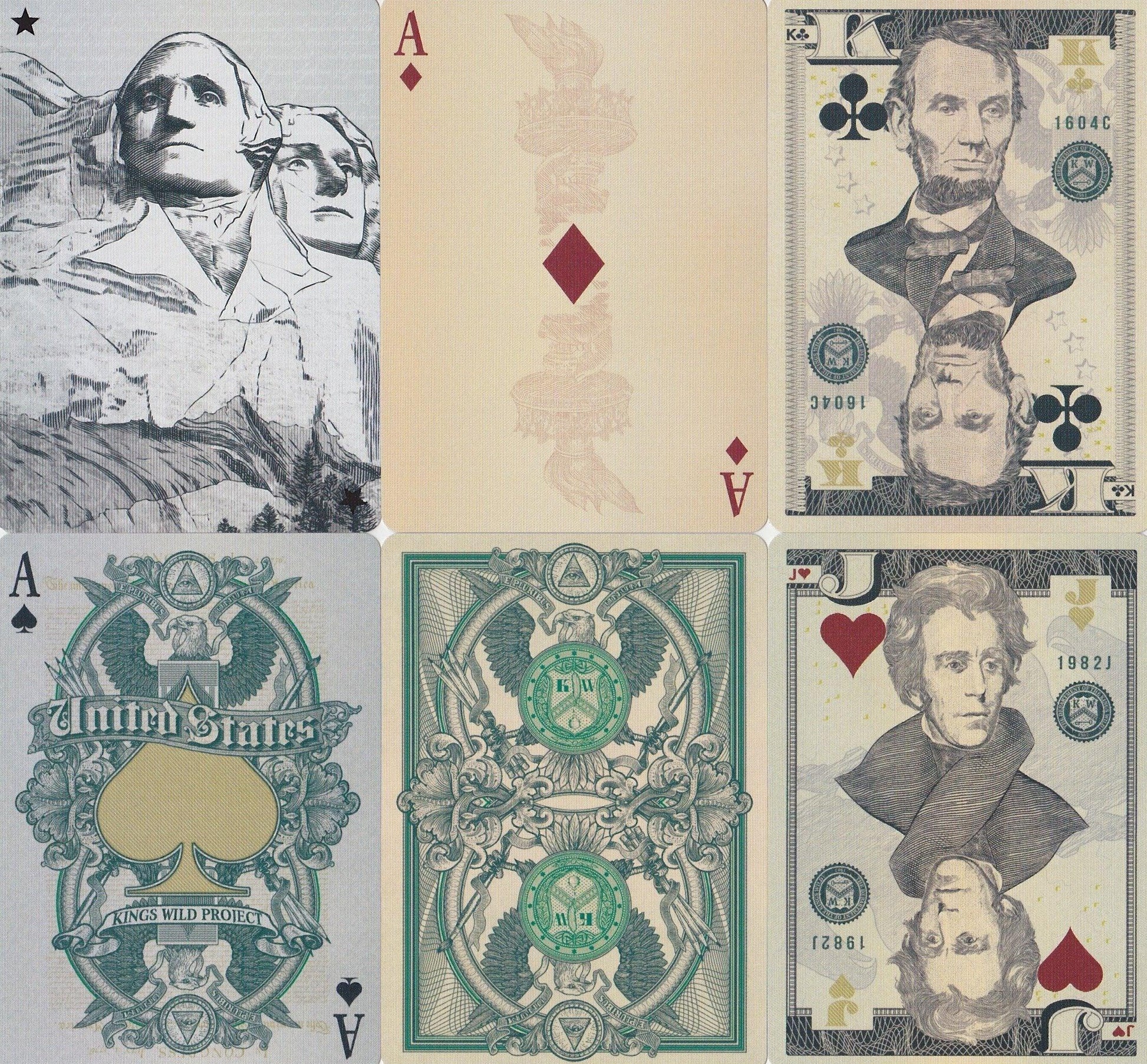 Legal Tender Playing Cards by Kings Wild Project