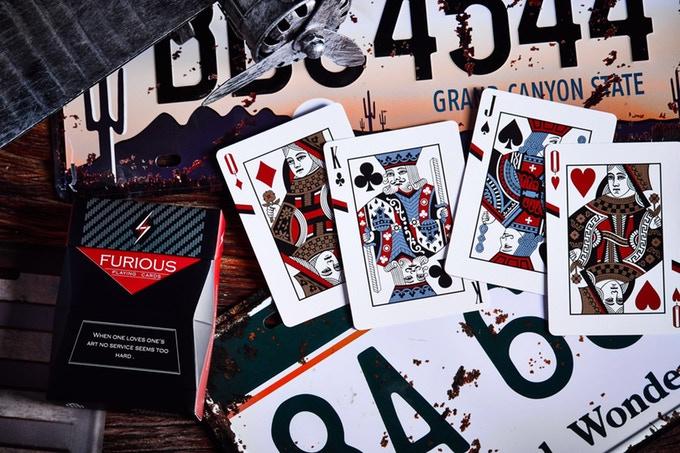 Limited Edition Furious Playing Cards by Bocopo Playing Card Co.