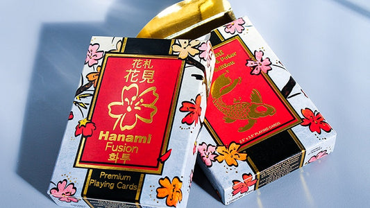 Limited Edition Hanami Fusion (Poker Size) Playing Cards by Legends Playing Card Co.