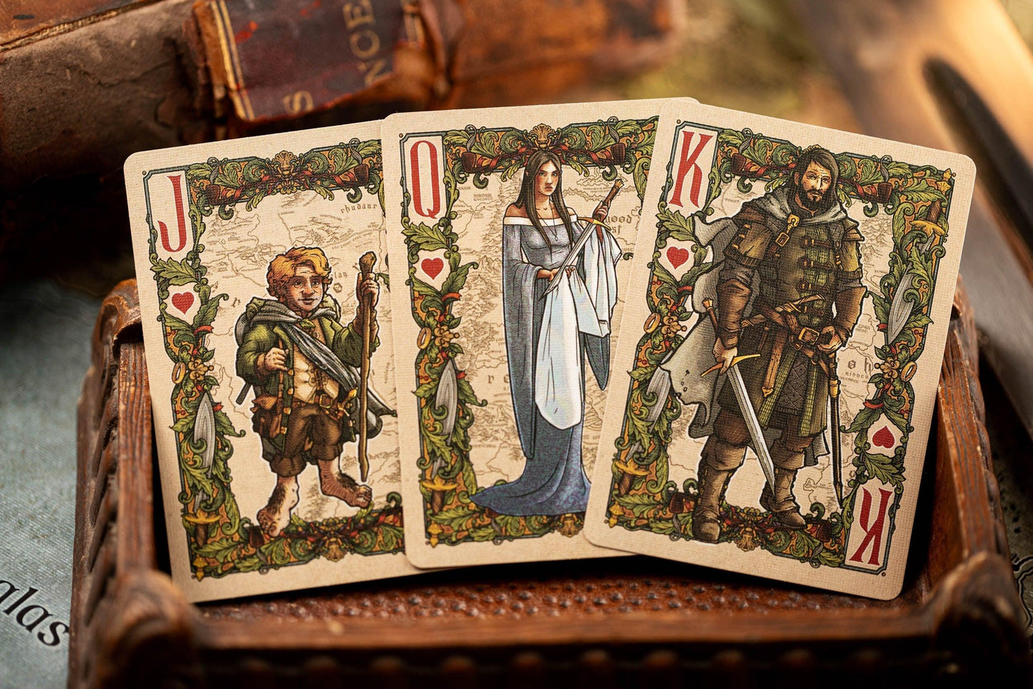 The Fellowship Of The Ring Playing Cards - LOTR Playing Cards by Kings Wild Project