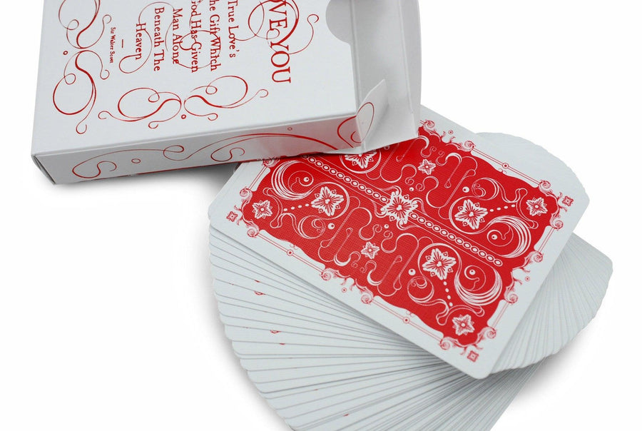 Love Art Playing Cards by Bocopo Playing Card Co.