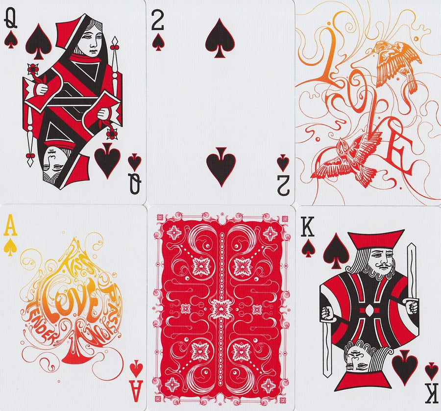 Love Art Playing Cards by Bocopo Playing Card Co.