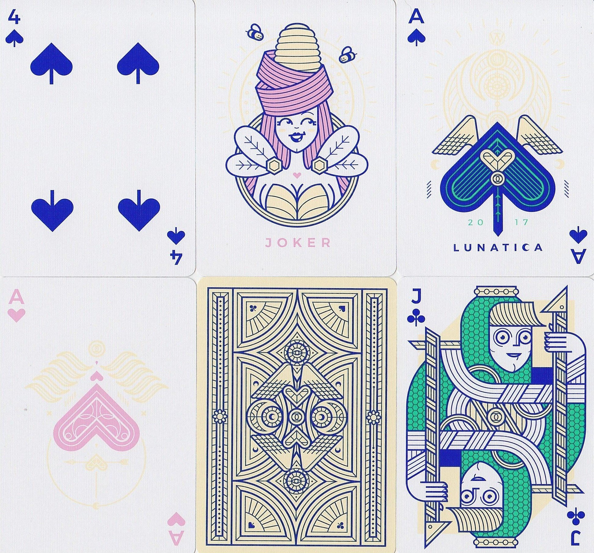 Lunatica Equinox Playing Cards Playing Cards by Thirdway Industries