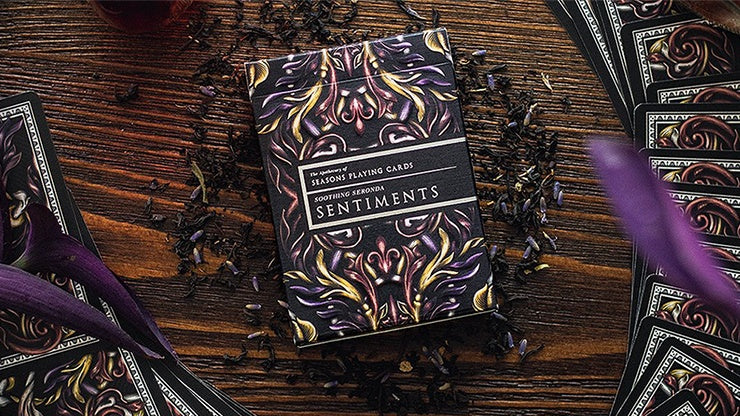 Luxury Apothecary (Sentiments) Playing Cards by Seasons Playing Cards