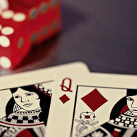 Madison Rounders Pink Tuck carved playing cards by Victor de
