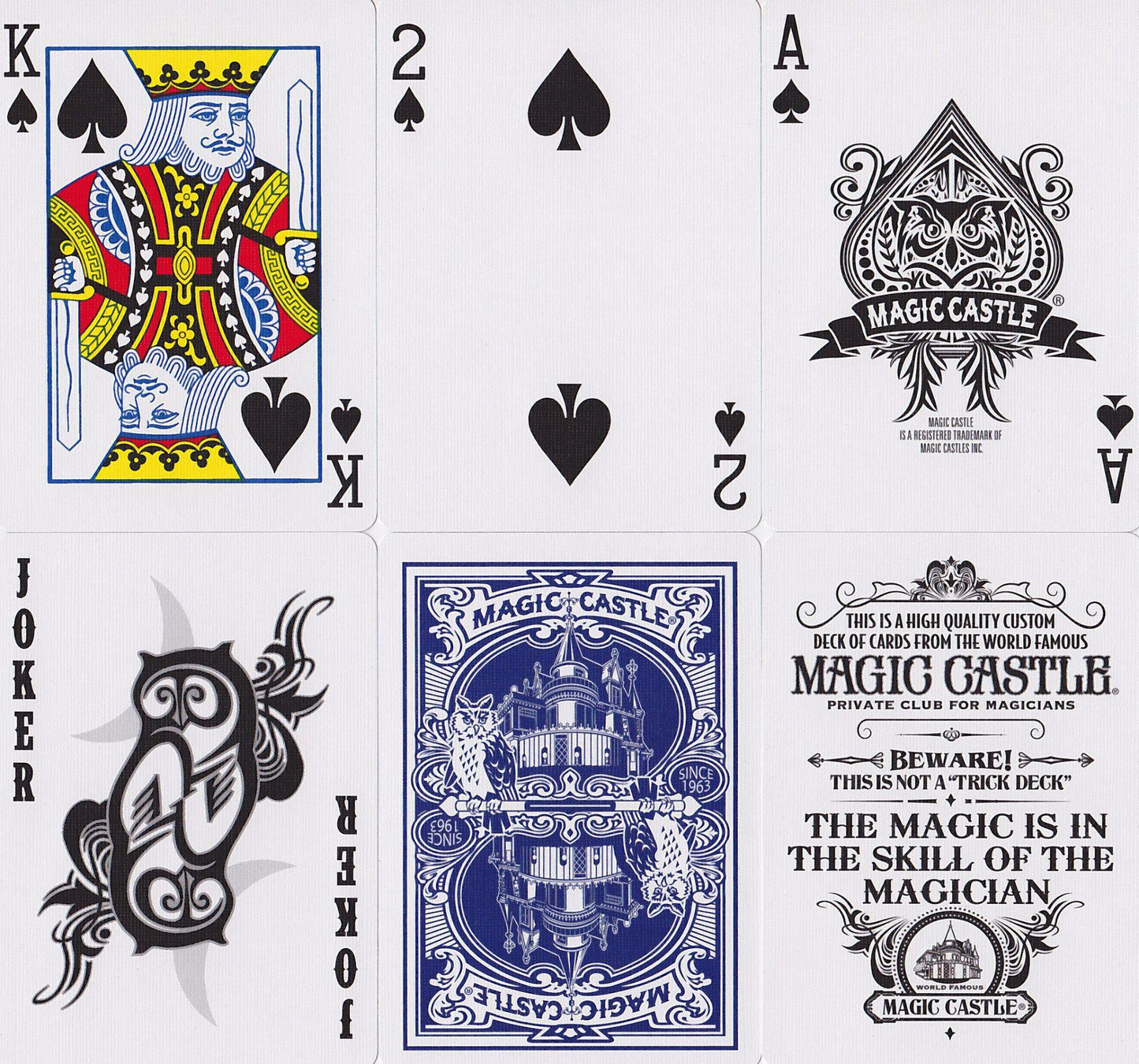 Magic Castle Playing Cards by US Playing Card Co.