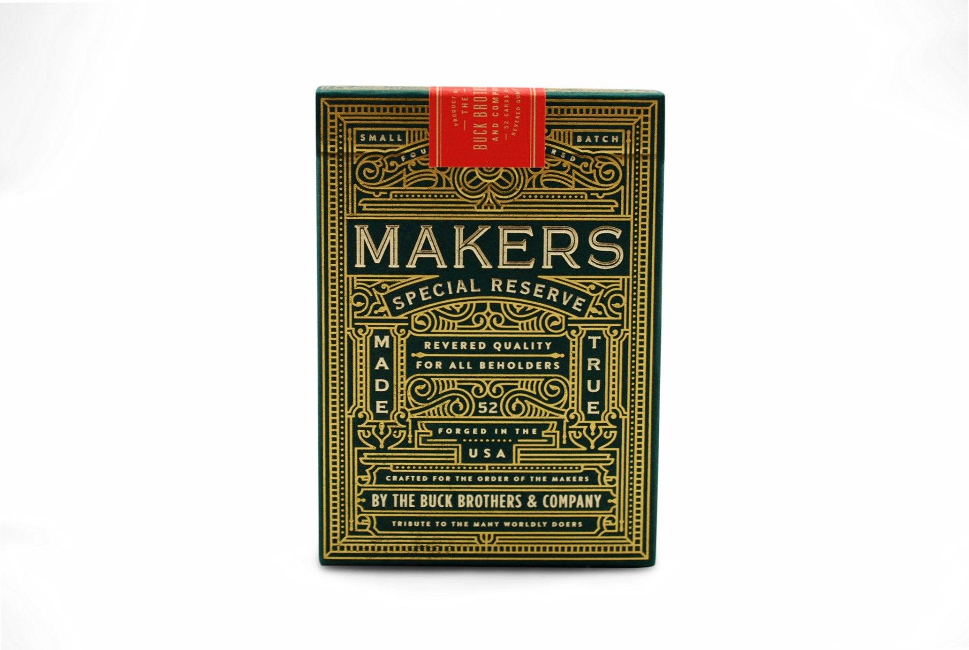 MAKERS Playing Cards by Dan & Dave