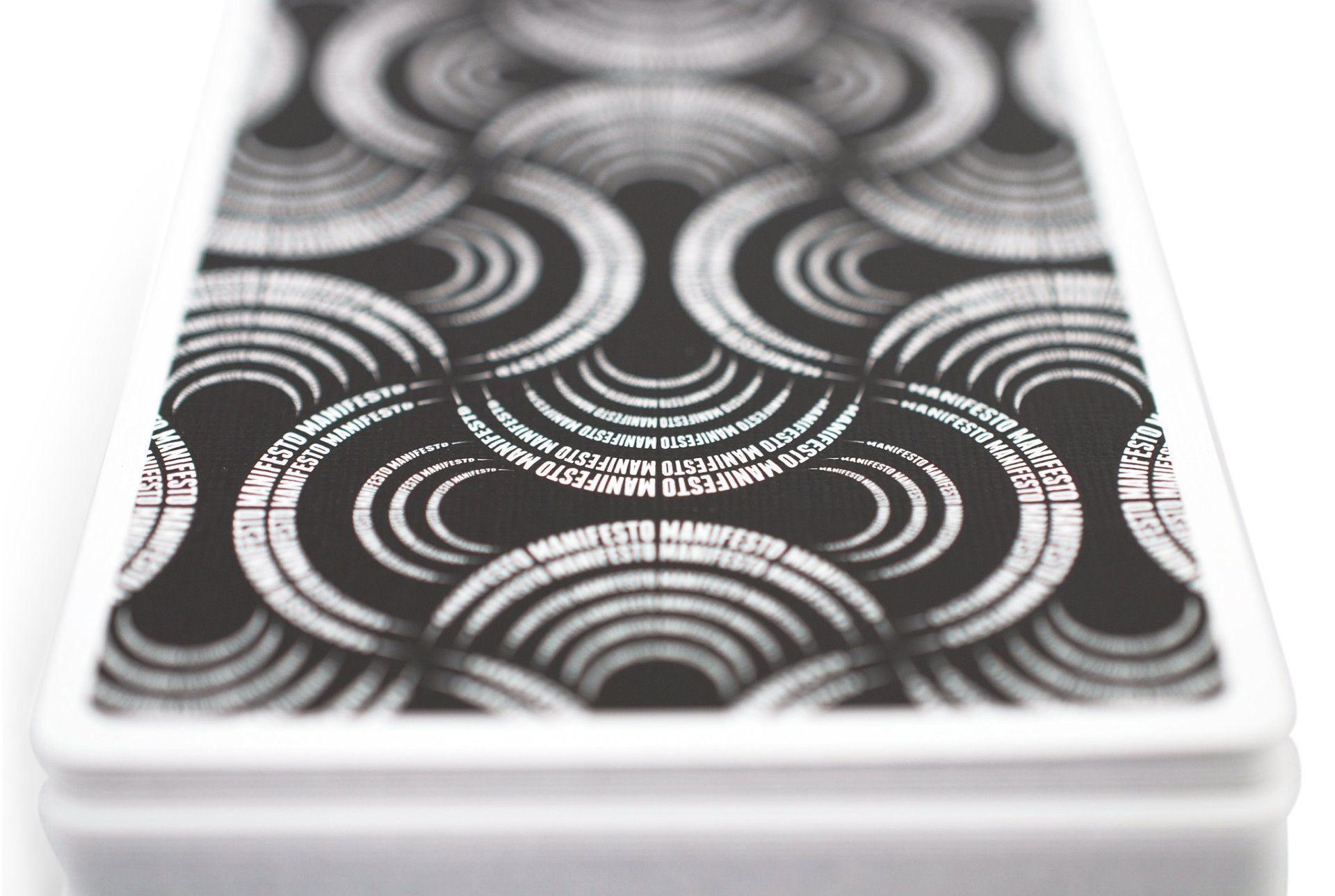 Manifesto Gold Playing Cards by US Playing Card Co.