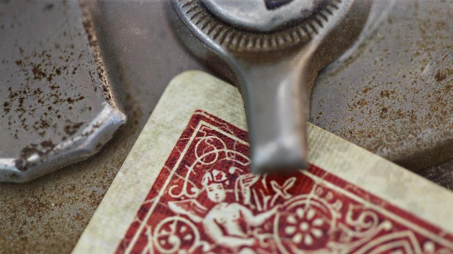 Marked Vintage 1800 Deck (Red) Playing Cards by Ellusionist