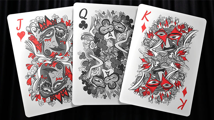 Masquerade Black Box Edition Playing Cards by US Playing Card Co.