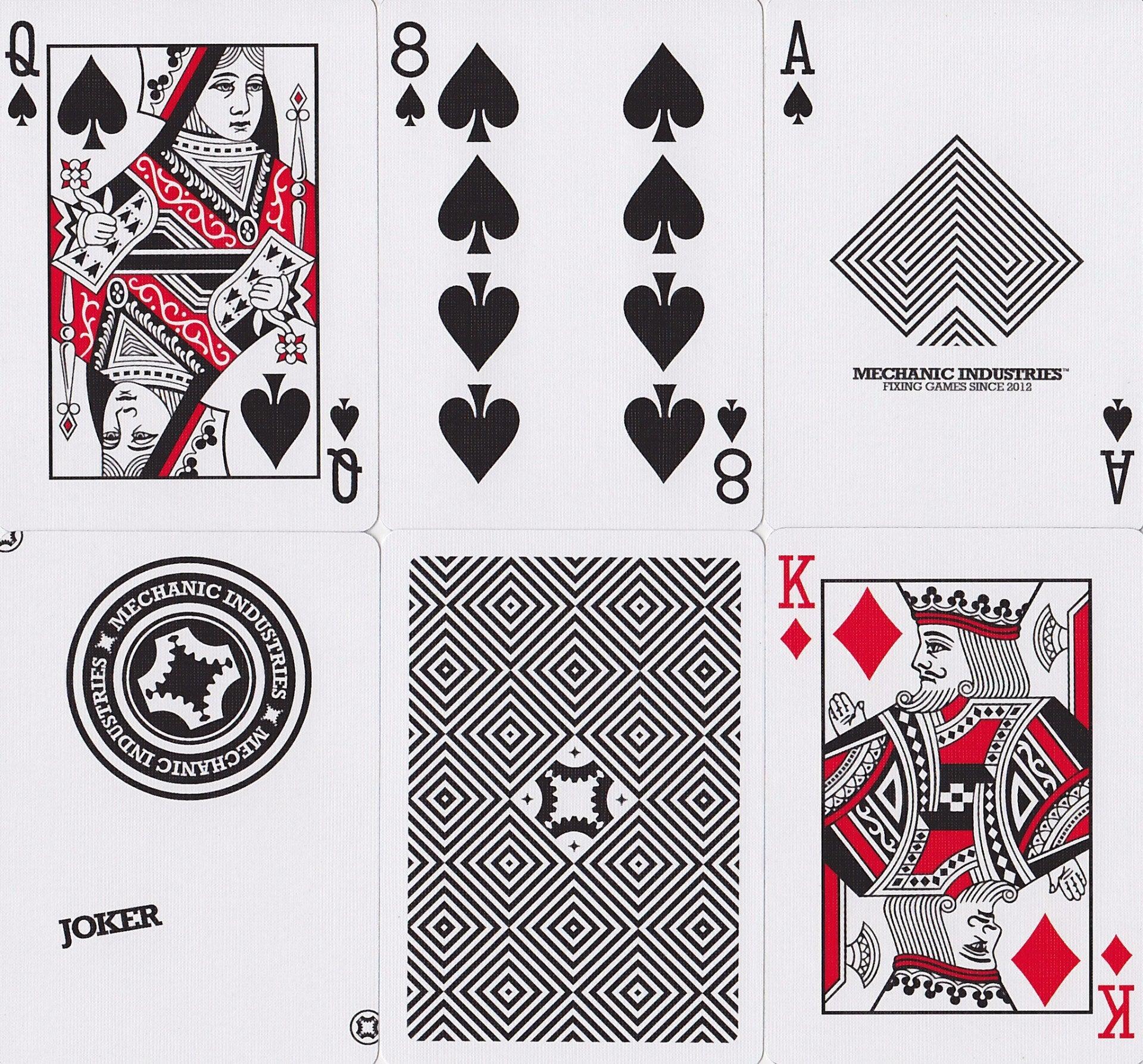Mechanic Optricks Playing Cards by Mechanic Industries