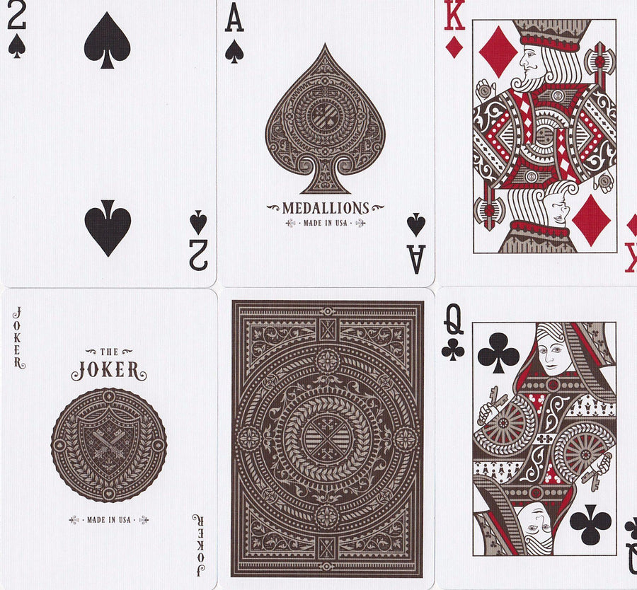 Medallions Playing Cards by Theory11