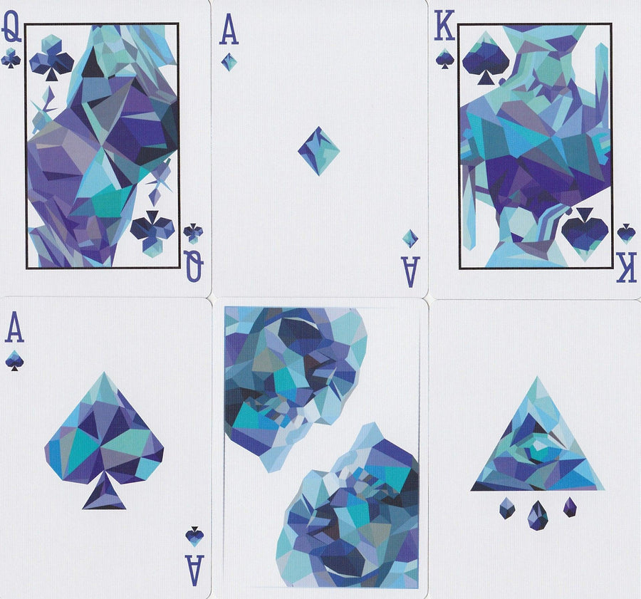 Memento Mori, Blue Edition Playing Cards by Murphy's Magic