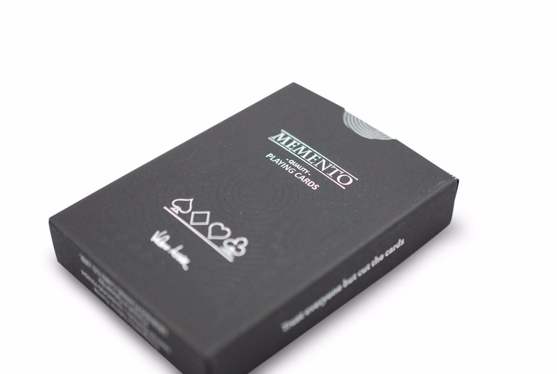 Memento Shadow Playing Cards by Legends Playing Card Co.