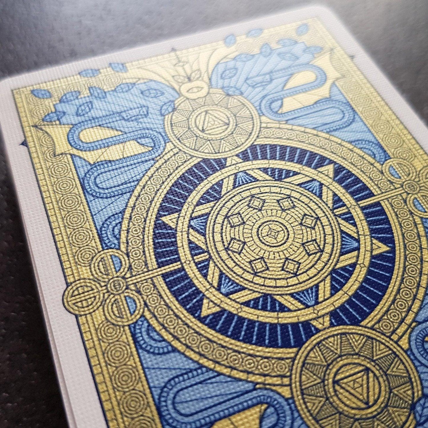 SINS Blue Mentis Playing Cards Playing Cards by Thirdway Industries