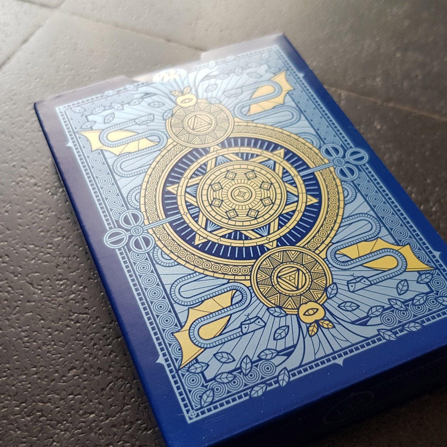 SINS Blue Mentis Playing Cards Playing Cards by Thirdway Industries